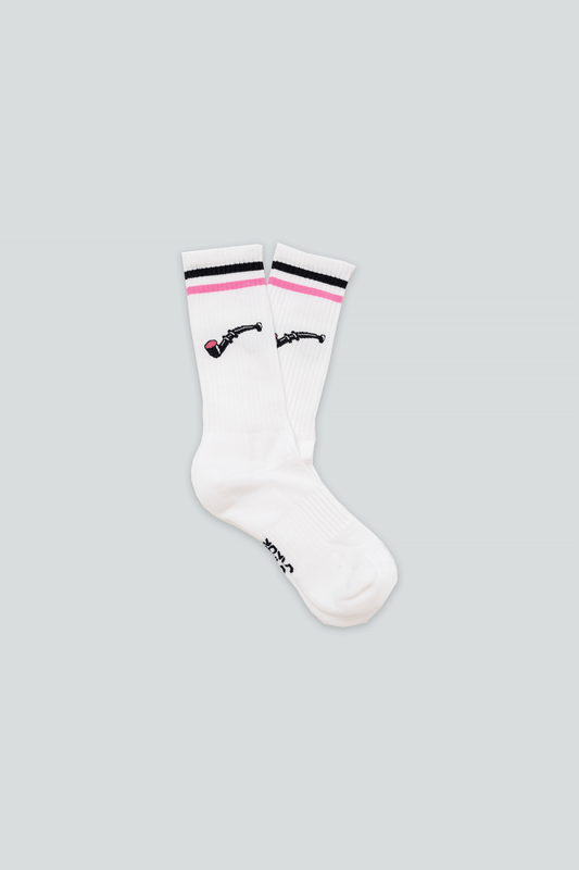 Lakor - Lakridspibe Socks - White
