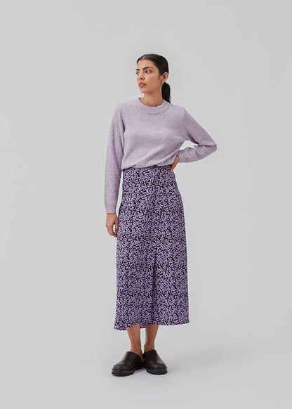Modström - ChesliMD print skirt - Purple Flower Buds