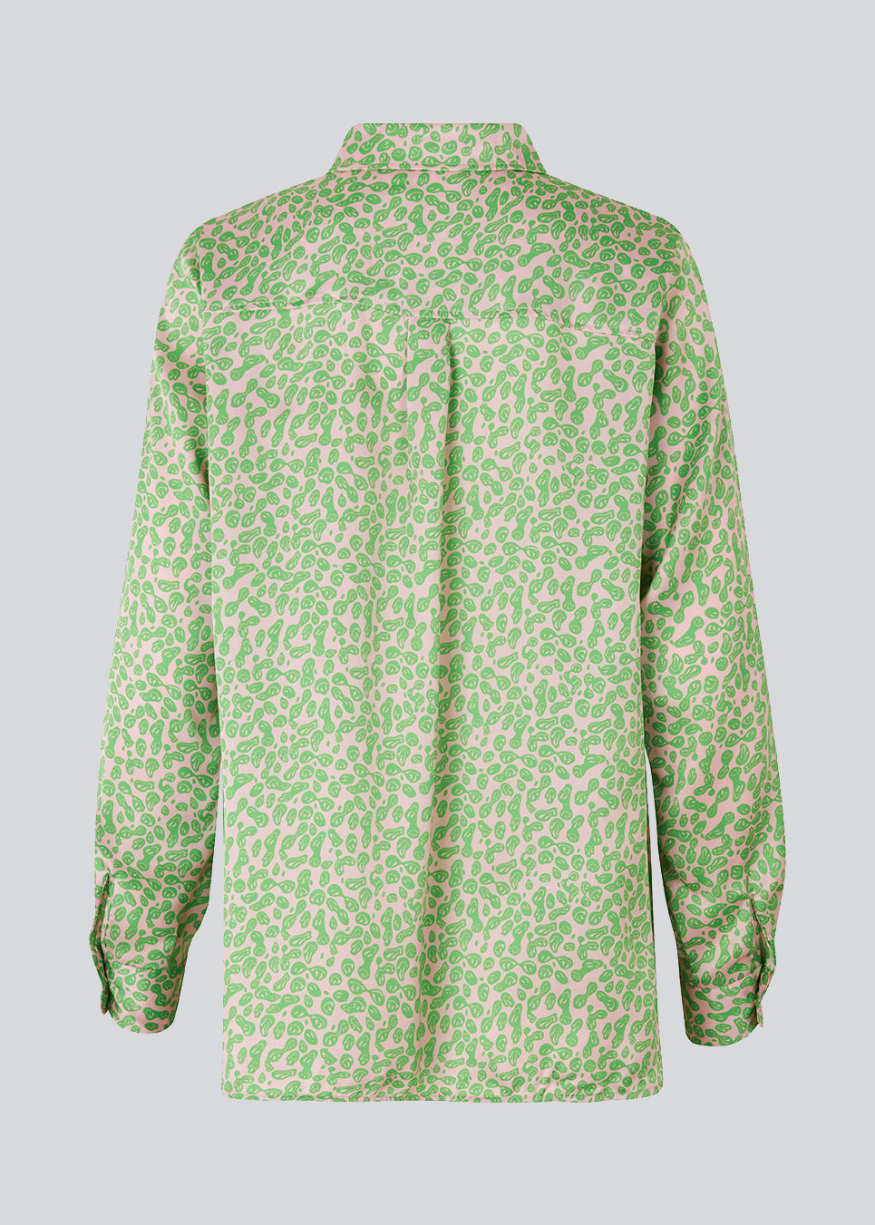 Modström - ClarkeMD print shirt - Classic Green Smiley