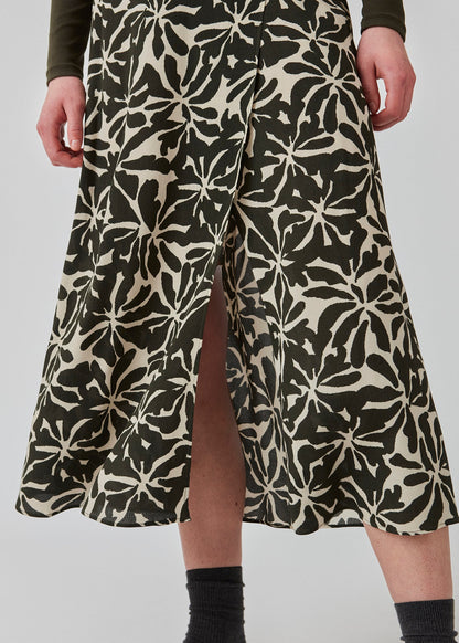 Modström - FernMD print skirt - Ocean Fleur