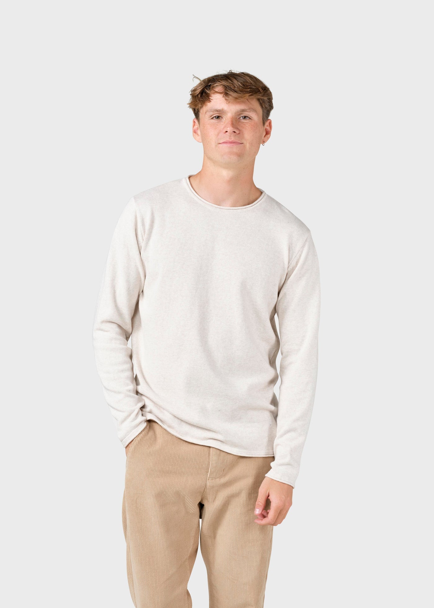 Klitmøller - Noah knit - Pastel sand