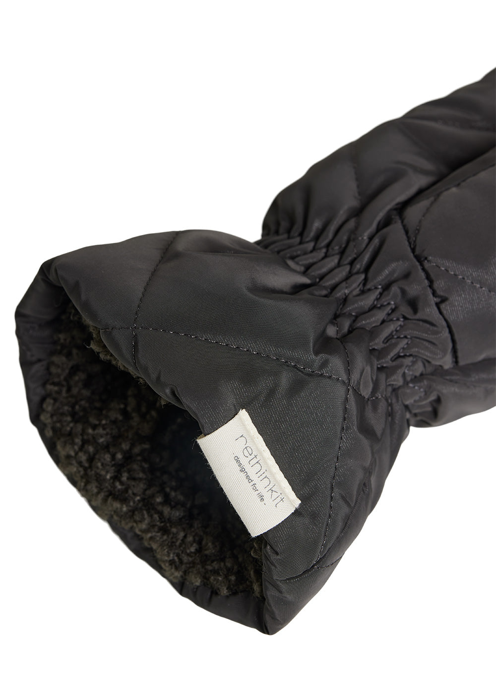 Rethinkit - Quilted Gloves Country - Almost Black
