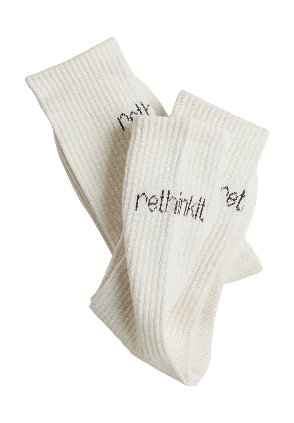 Rethinkit - Rethinkit Crew Sock 2pack - off white