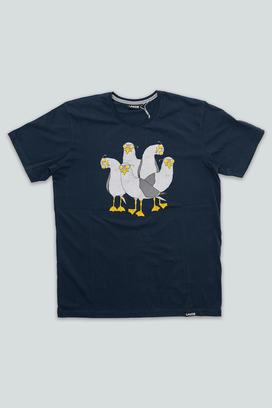 Lakor - Seagull Squad T-shirt - Blueberry