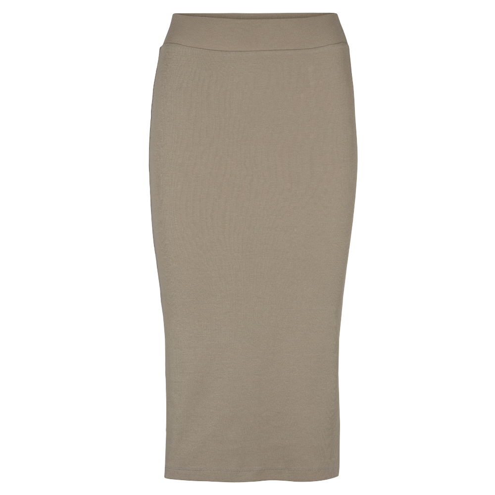 Basic Apparel - Ludmilla Long Skirt - Vetiver