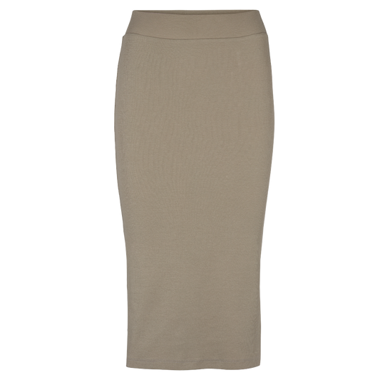 Basic Apparel - Ludmilla Long Skirt - Vetiver