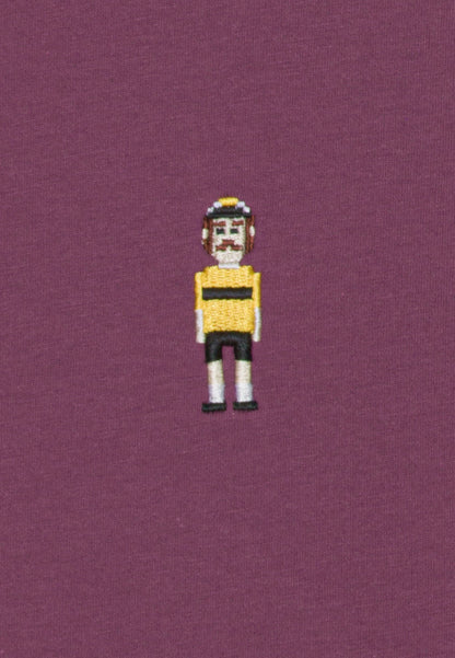 Cikkel Copenhagen - Maillot Jaune Tour de France oTTo T-Shirt - Burgundy