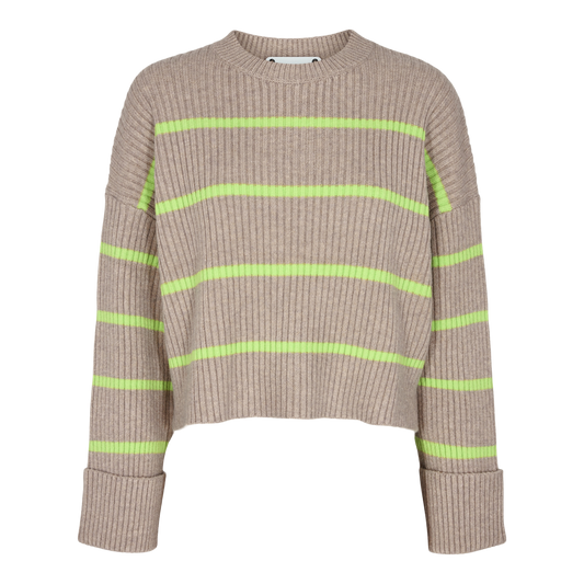 Co'couture - Row Stripe Box Knit