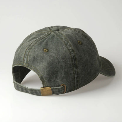 Vintage Twill Baseball Cap - Olive
