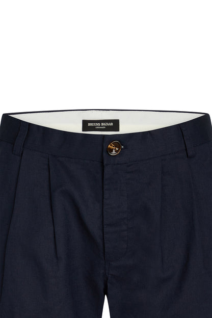 Bruuns Bazaar Men - Lino Germain Shorts - Navy Blazer