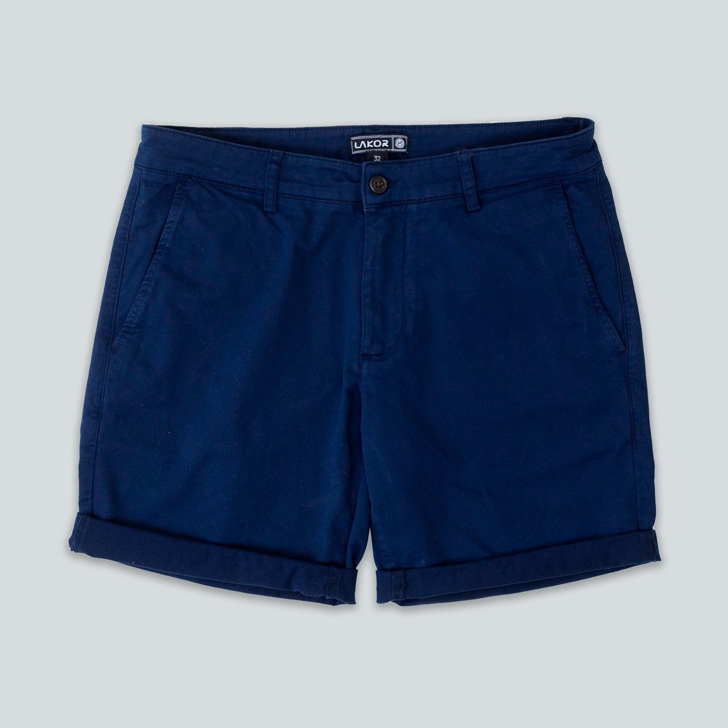 Chino-shorts (marine)