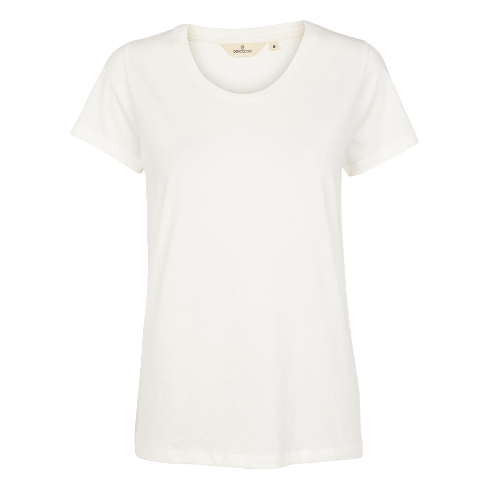 Basic Apparel Rebekka Tee T-shirts 002 White