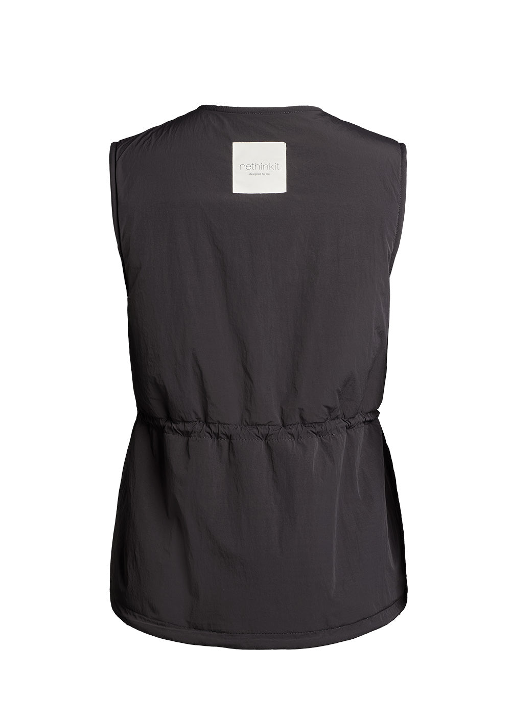Rethinkit - Drejbar Fuzzy Gilet Laksa - Sandshell