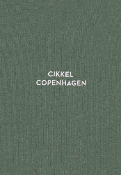 Cikkel Copenhagen - Copenhagen Bike Capital T-Shirt - Green