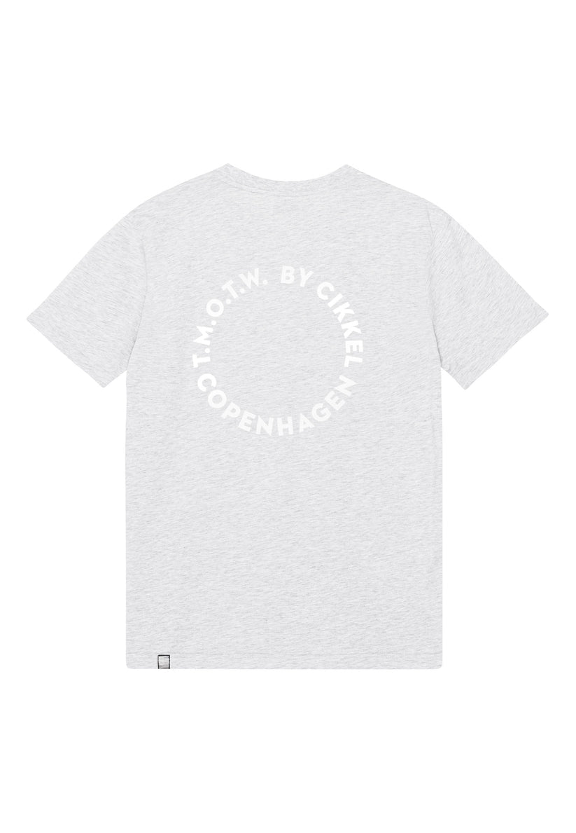 Cikkel Copenhagen - Reflex oTTo  T-Shirt - Light Grey