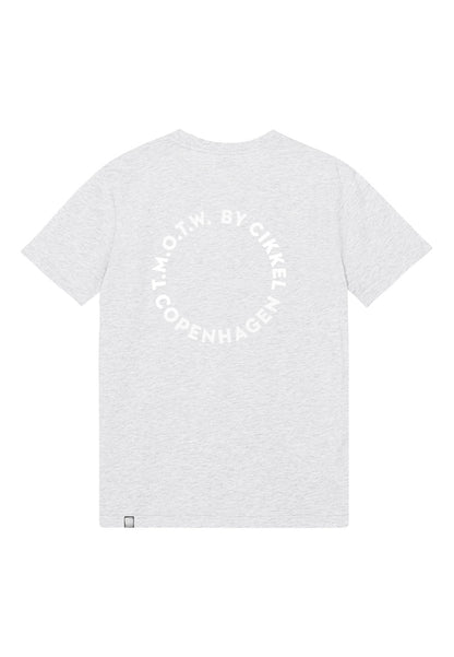 Cikkel Copenhagen - Reflex oTTo  T-Shirt - Light Grey