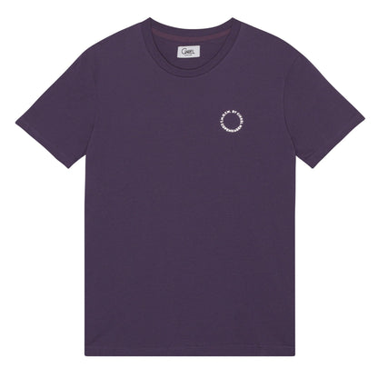 Cikkel Copenhagen - T.M.O.T.W. by Cikkel Reflex Logo T-Shirt - Purple