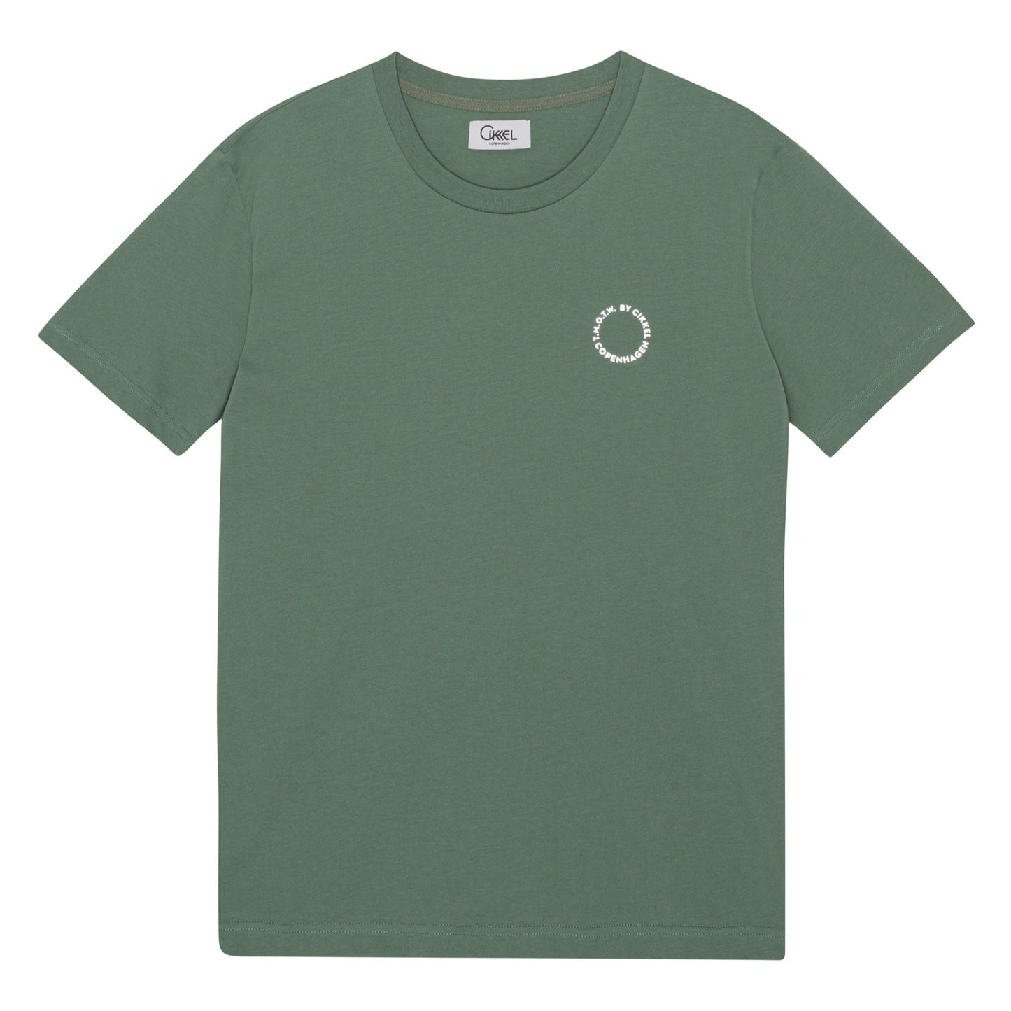 Cikkel Copenhagen - T.M.O.T.W. by Cikkel Reflex Logo T-Shirt - Green