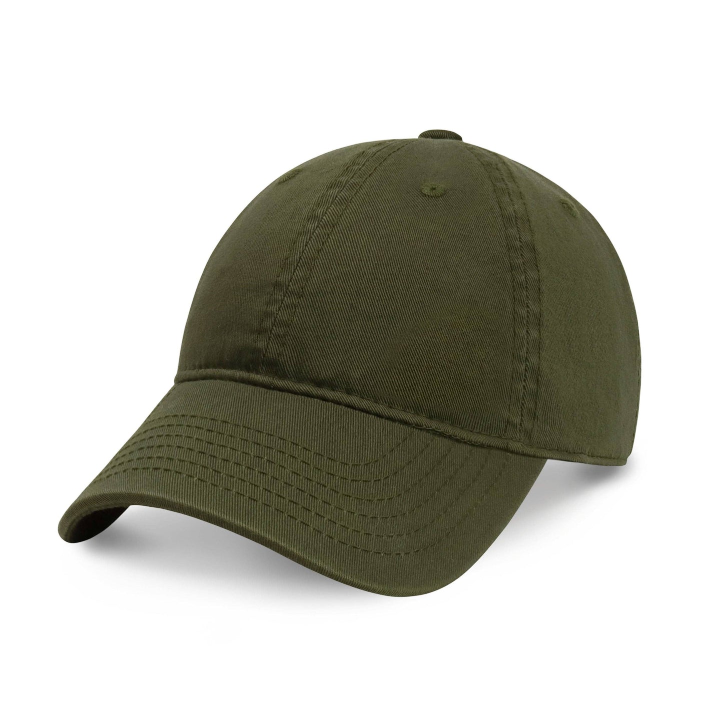 Plain Baseball Cap - Army Green