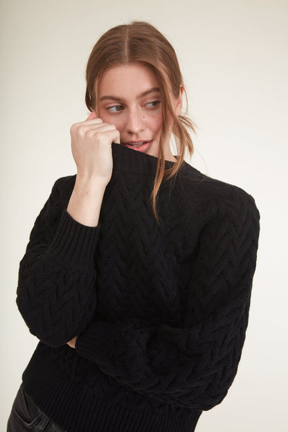 Basic Apparel - Emma Sweater - Black - Welive