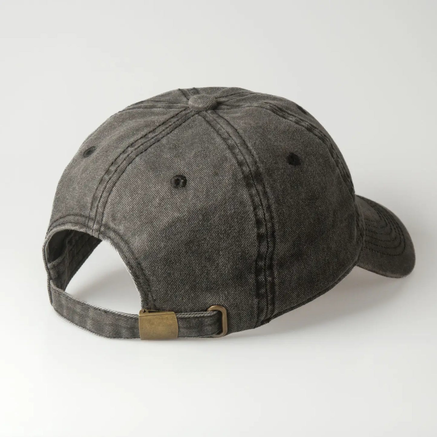Vintage Twill Baseball Cap - Charcoal